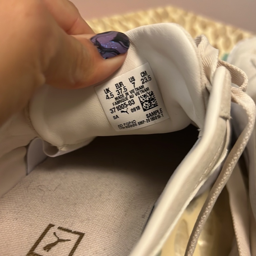 Puma Low Mule - Cream Suede - Picture 6 of 8